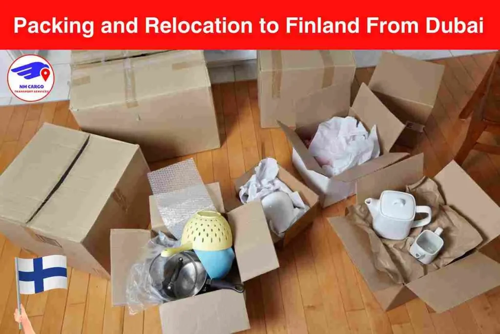 Packing and Relocation to Finland From Dubai