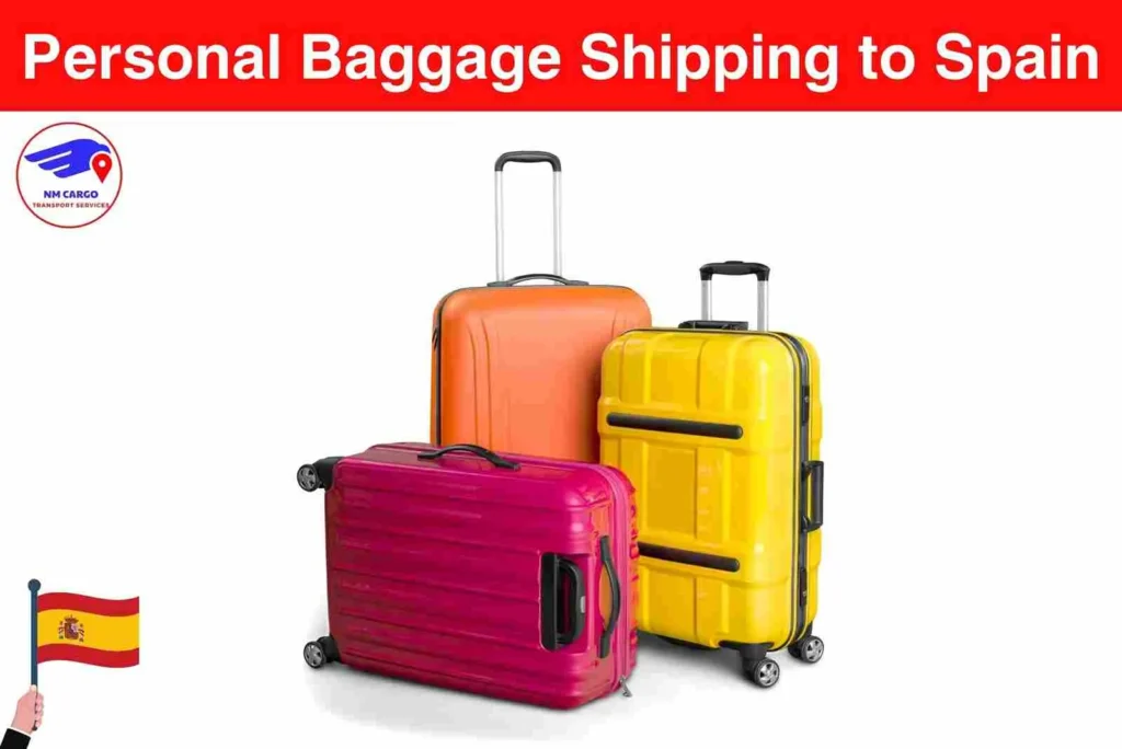 Personal Baggage Shipping to Spain From Dubai