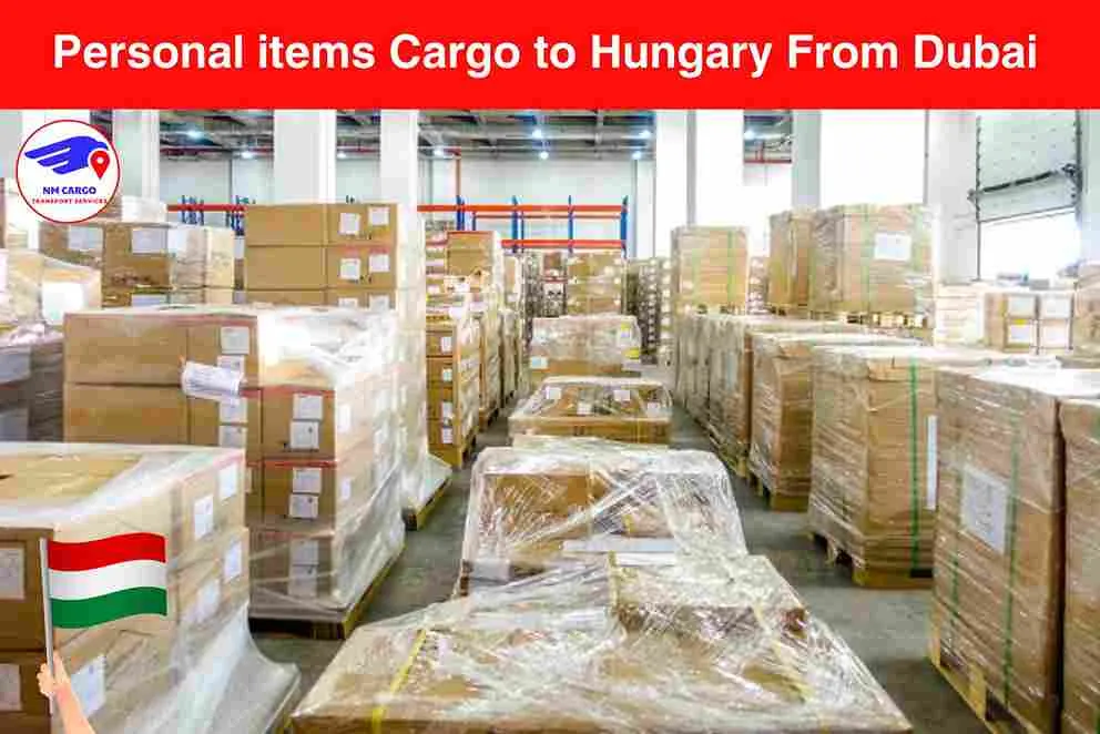 Personal items Cargo to Hungary From Dubai