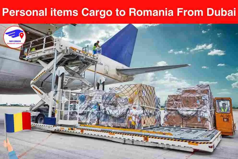 Personal items Cargo to Romania From Dubai