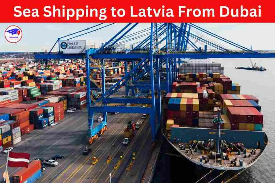 Sea Shipping to Latvia From Dubai