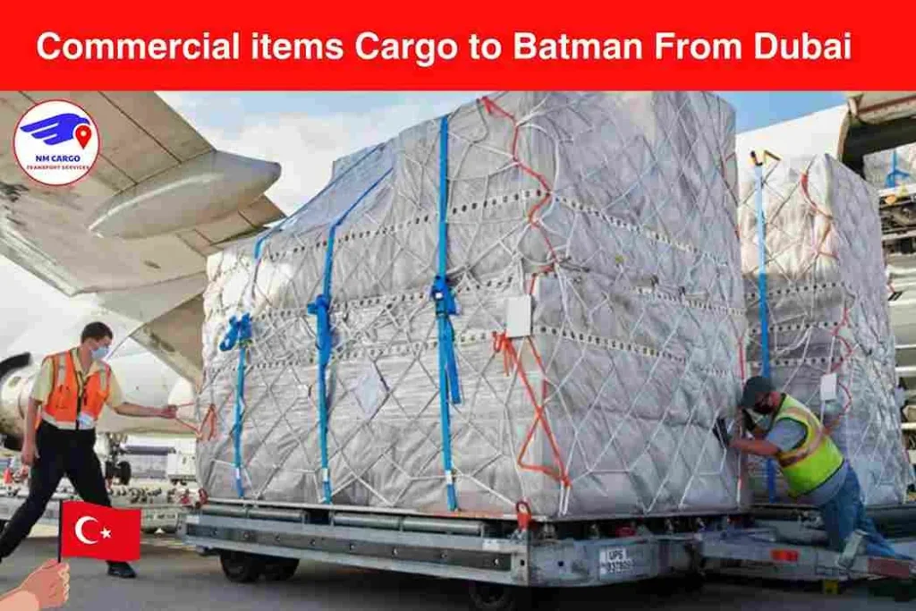 Commercial items Cargo to Batman From Dubai