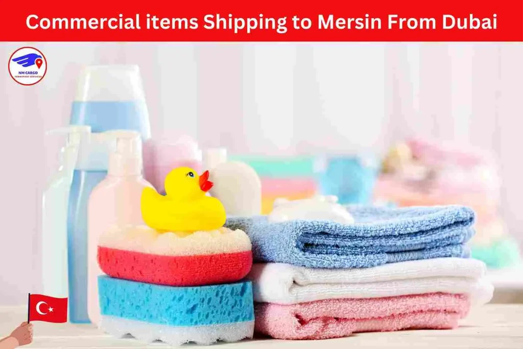 Commercial items Shipping to Mersin From Dubai