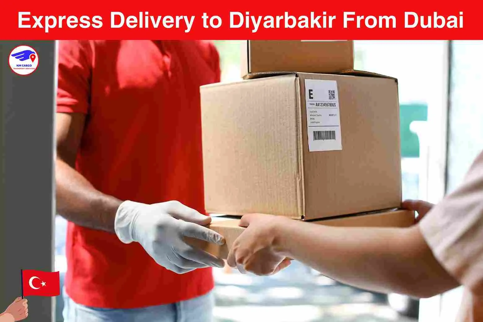 Express Delivery to Diyarbakır From Dubai