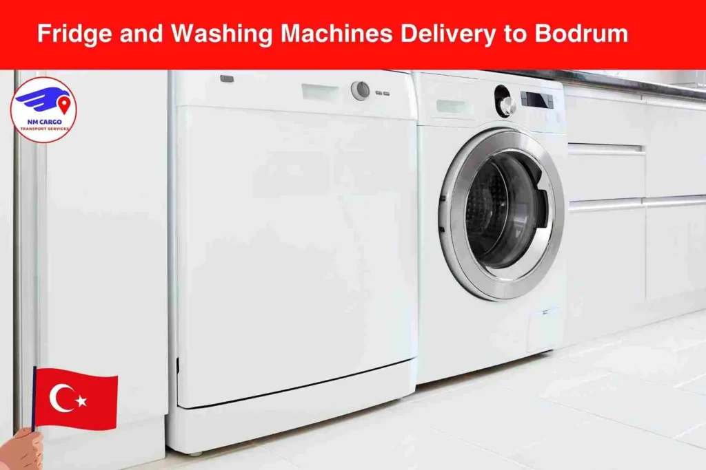 Fridge and Washing Machines Delivery to Bodrum from Dubai