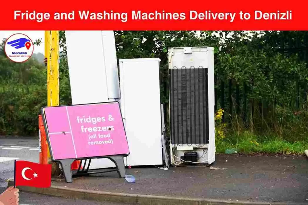 Fridge and Washing Machines Delivery to Denizli from Dubai