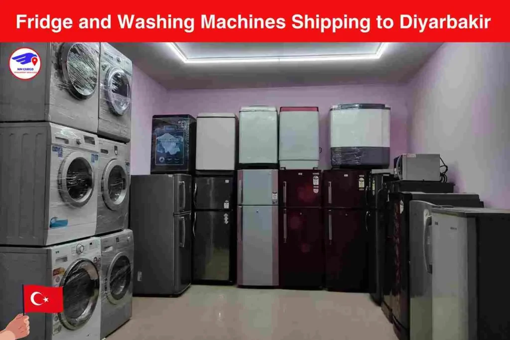 Fridge and Washing Machines Shipping to Diyarbakir from Dubai