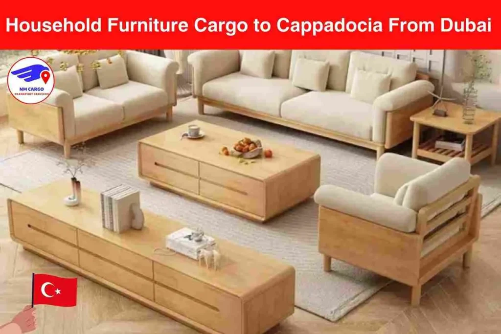 Household Furniture Cargo to Cappadocia From Dubai