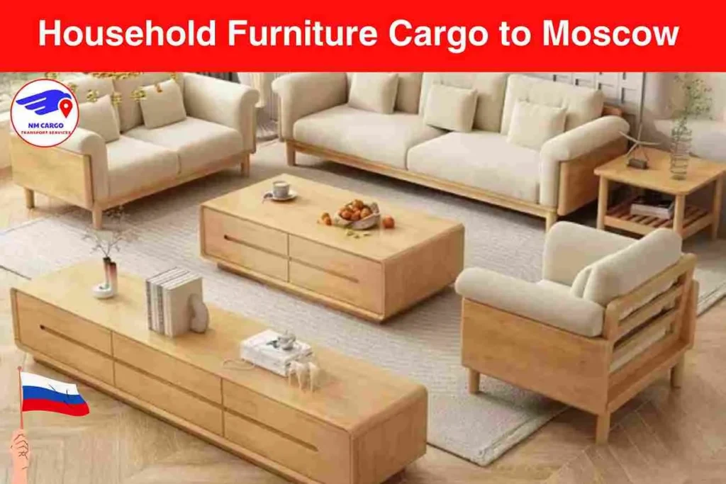 Household Furniture Cargo to Moscow From Sobha Hartland
