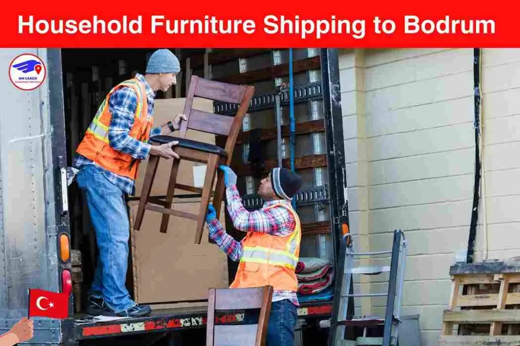 Household Furniture Shipping to Bodrum From Dubai