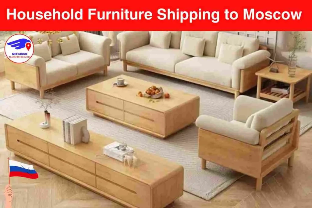Household Furniture Shipping to Moscow From Sobha Hartland