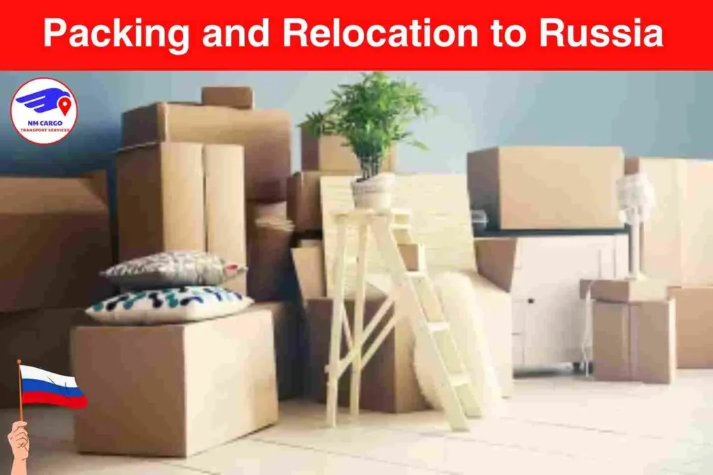Packing and Relocation to Russia From Sobha Hartland