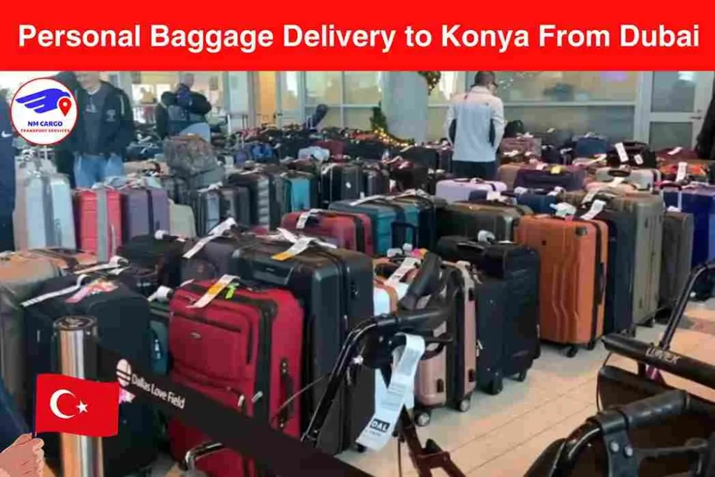 Personal Baggage Delivery to Konya From Dubai