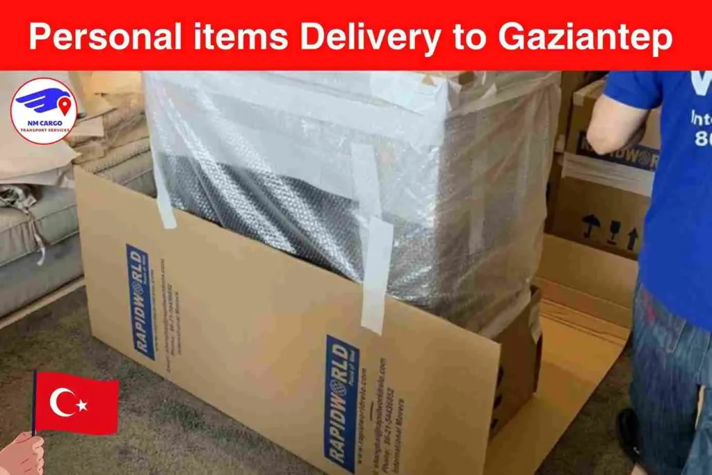 Personal items Delivery to Gaziantep from Dubai