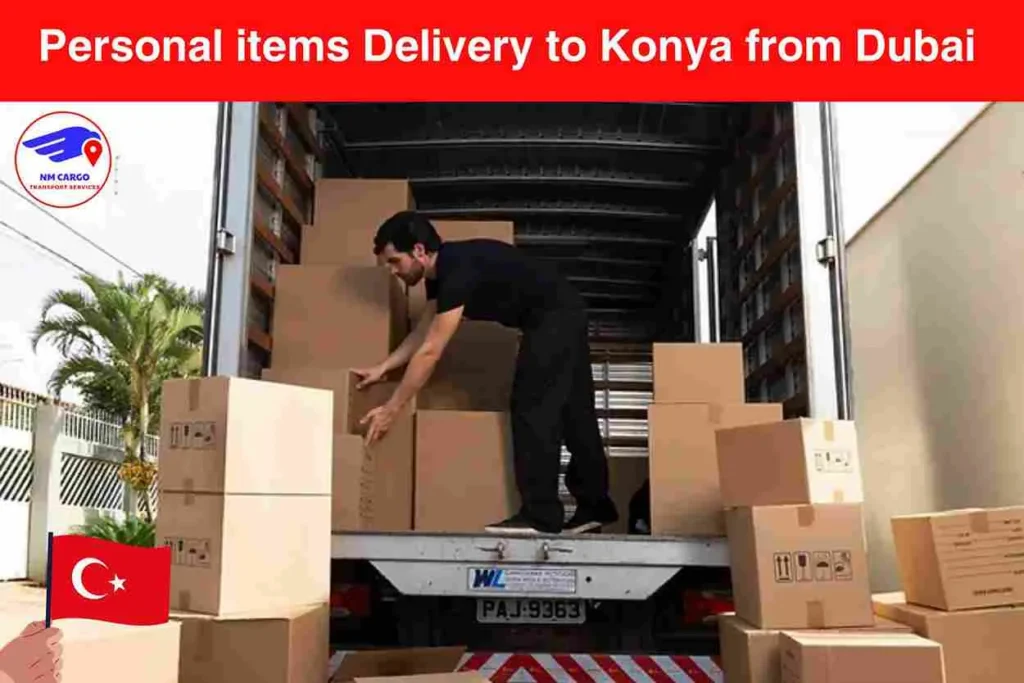 Personal items Delivery to Konya from Dubai
