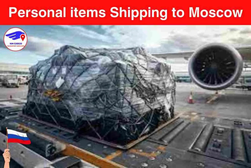 Personal items Shipping to Moscow From Sobha Hartland