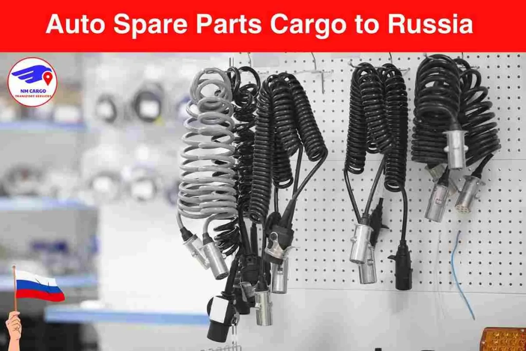 Auto Spare Parts Cargo to Russia From Mina Jebel Ali