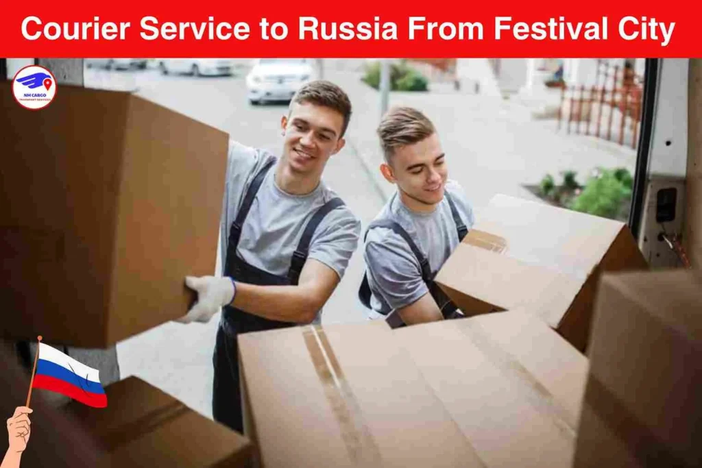 Courier Service to Russia From Festival City
