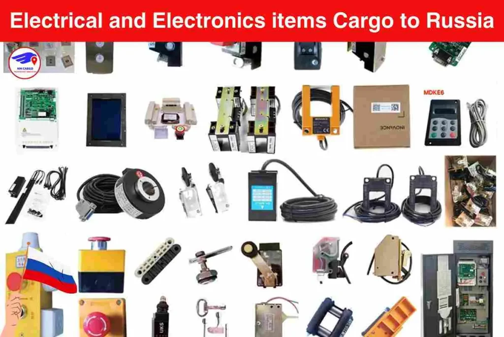 Electrical and Electronics items Cargo to Russia From Dubai Mall