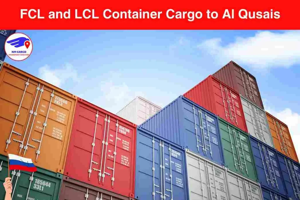 FCL and LCL Container Cargo to Russia