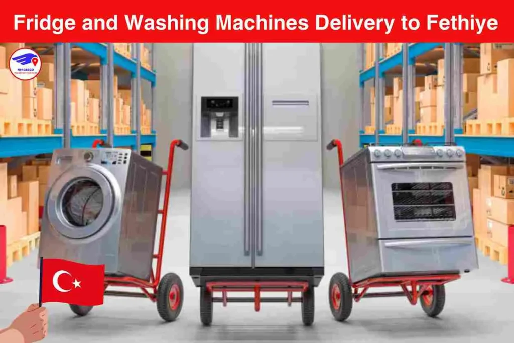 Fridge and Washing Machines Delivery to Fethiye from Dubai