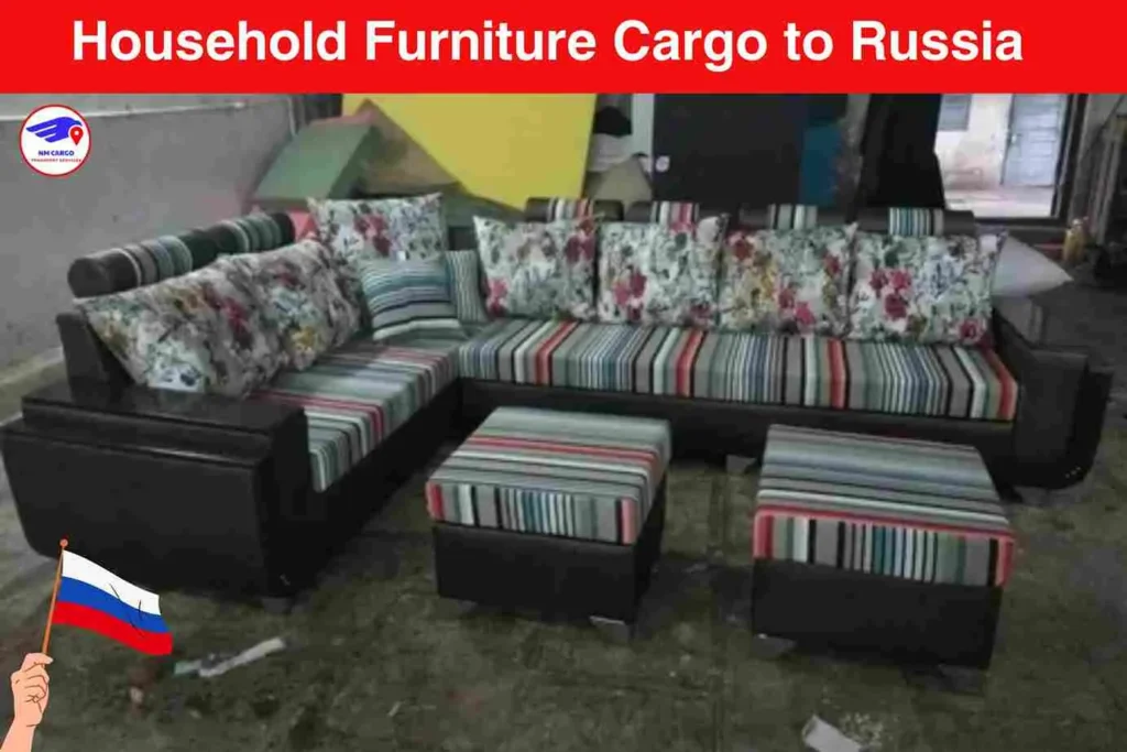 Household Furniture Cargo to Russia From Burj Al Arab