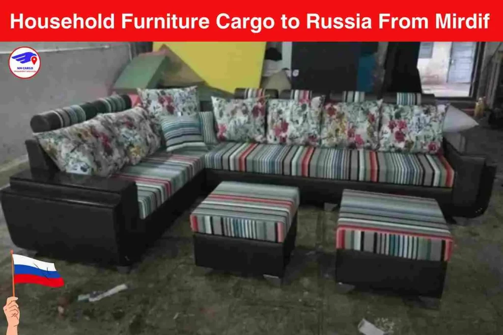 Household Furniture Cargo to Russia From Mirdif