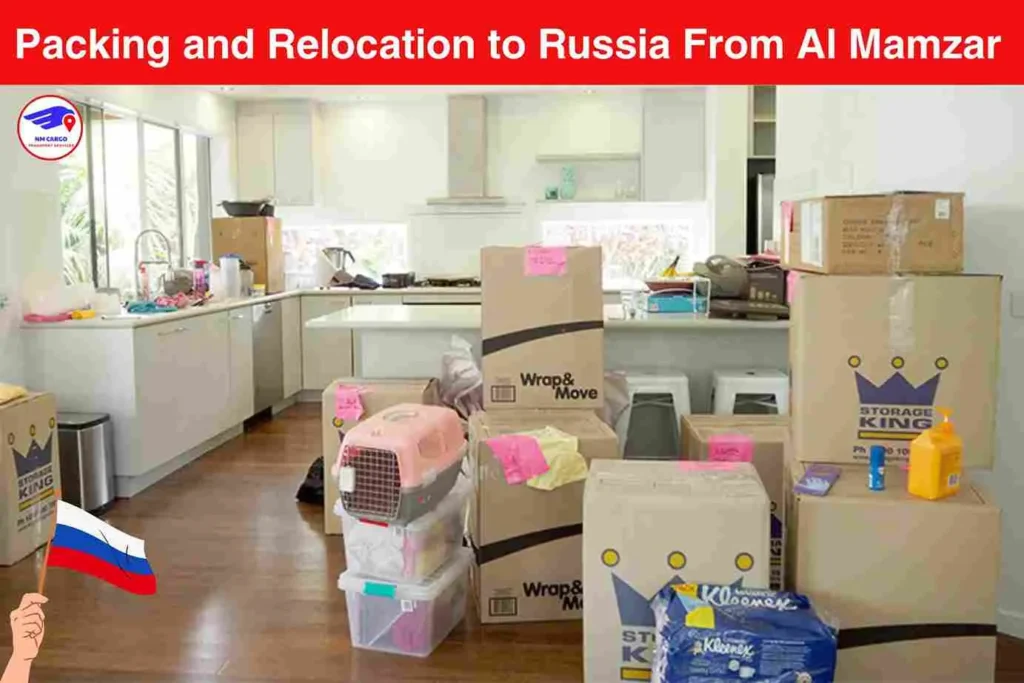 Packing and Relocation to Russia From Al Mamzar