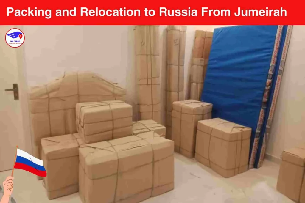 Packing and Relocation to Russia From Jumeirah