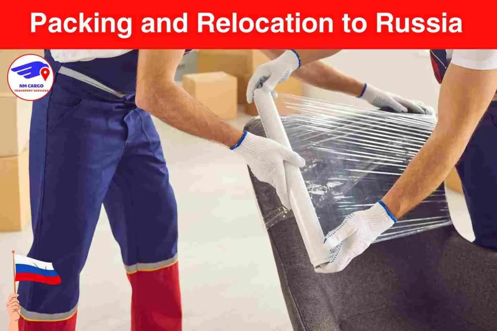 Packing and Relocation to Russia From Mina Jebel Ali