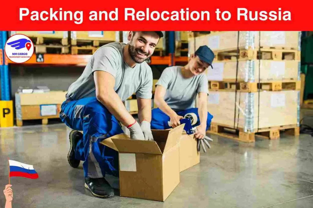 Packing and Relocation to Russia From Al Quoz