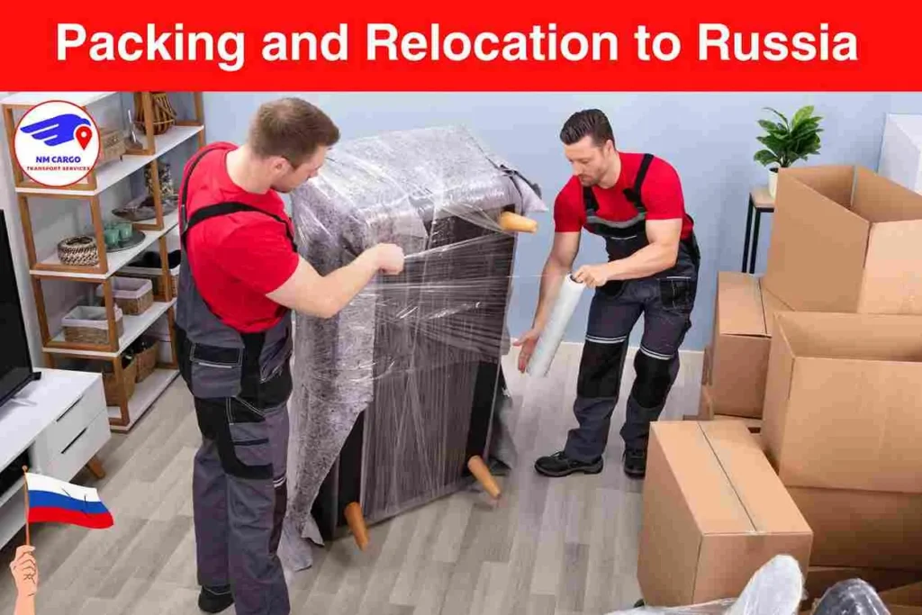 Packing and Relocation to Russia From International City