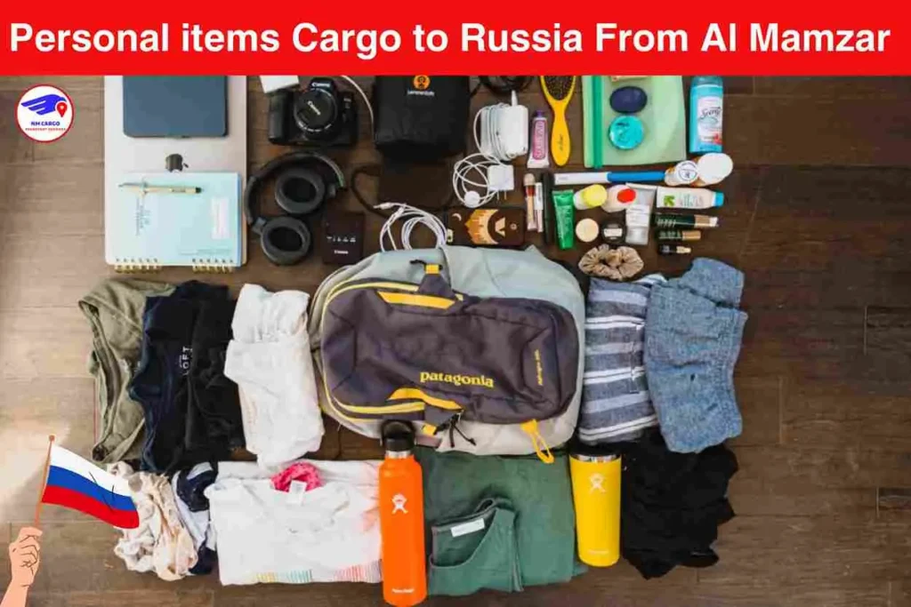 Personal items Cargo to Russia From Al Mamzar