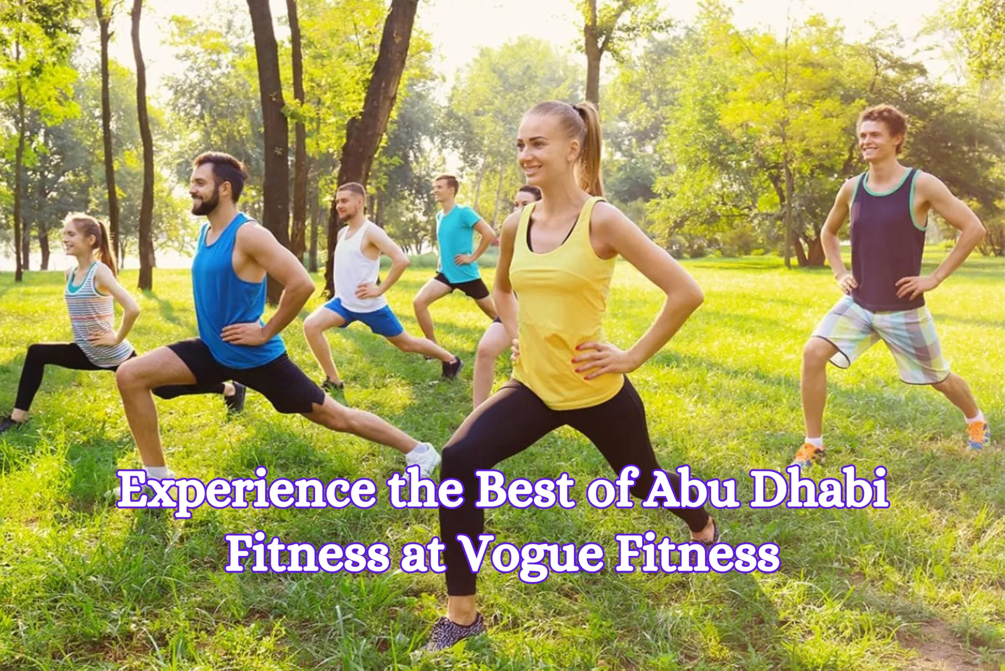 Experience the Best of Abu Dhabi Fitness at Vogue Fitness