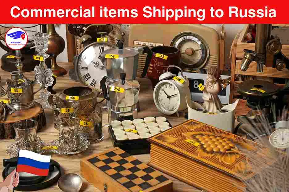 Commercial items Shipping to Russia From Mirdif