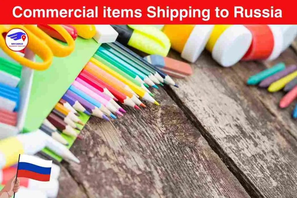 Commercial items Shipping to Russia From Nad Al Sheba