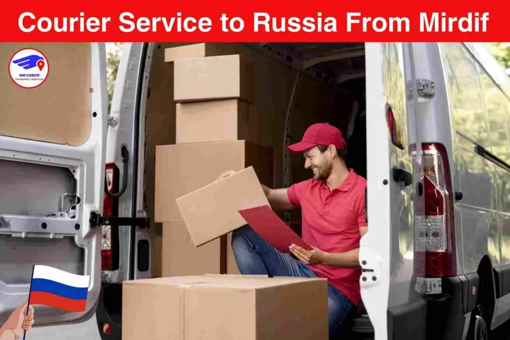 Courier Service to Russia From Mirdif