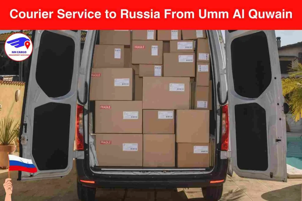 Courier Service to Russia From Umm Al Quwain