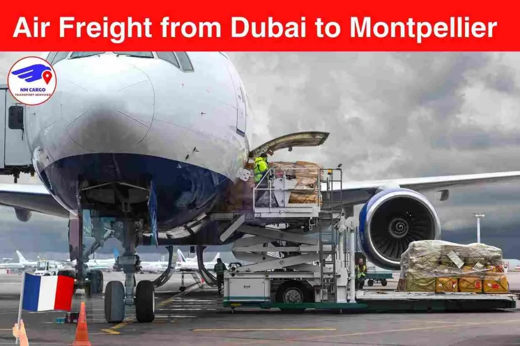 Air Freight from Dubai to Montpellier