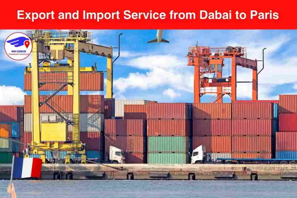 Export and Import Service from Dabai to Paris