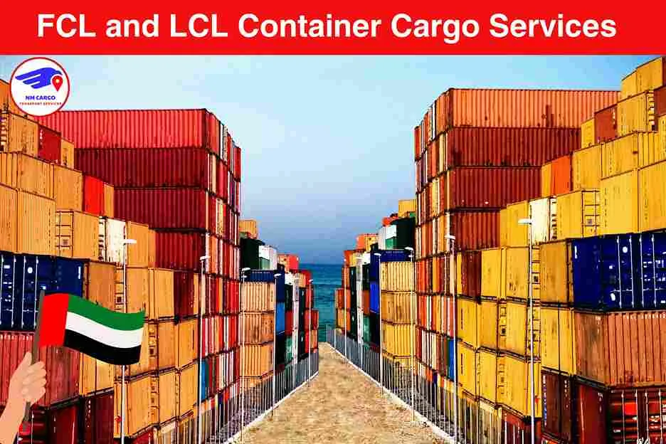 FCL and LCL Container Cargo Services in Al Barsha