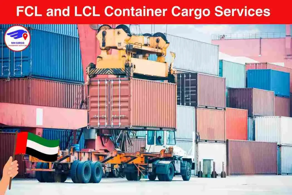 FCL and LCL Container Cargo Services in Al Reem 3