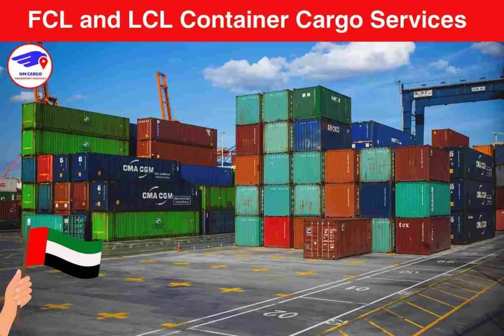 FCL and LCL Container Cargo Services in Al Reem 1