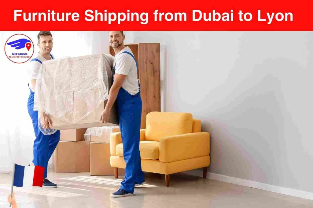 Furniture Shipping from Dubai to Lyon