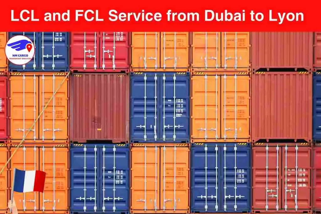 LCL and FCL Service from Dubai to Lyon