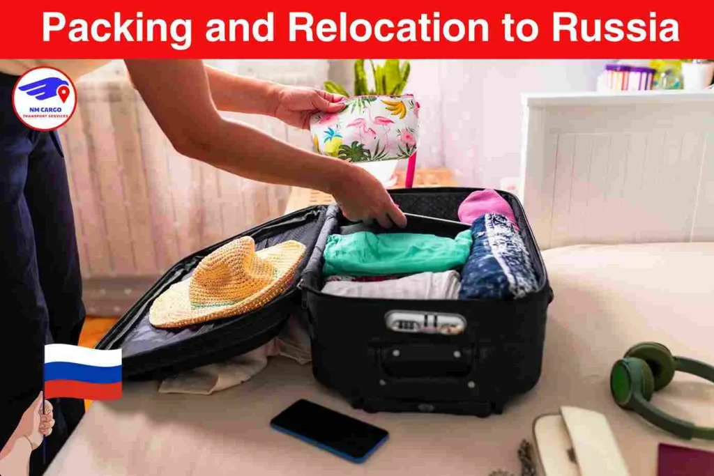 Packing and Relocation to Russia From Al Waheeda