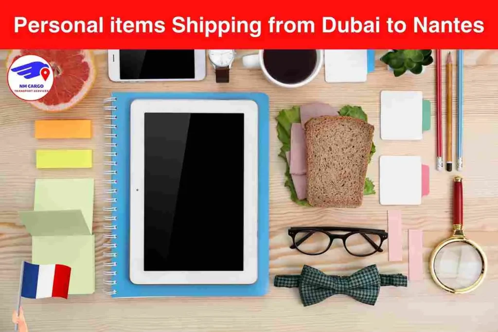 Personal items Shipping from Dubai to Nantes