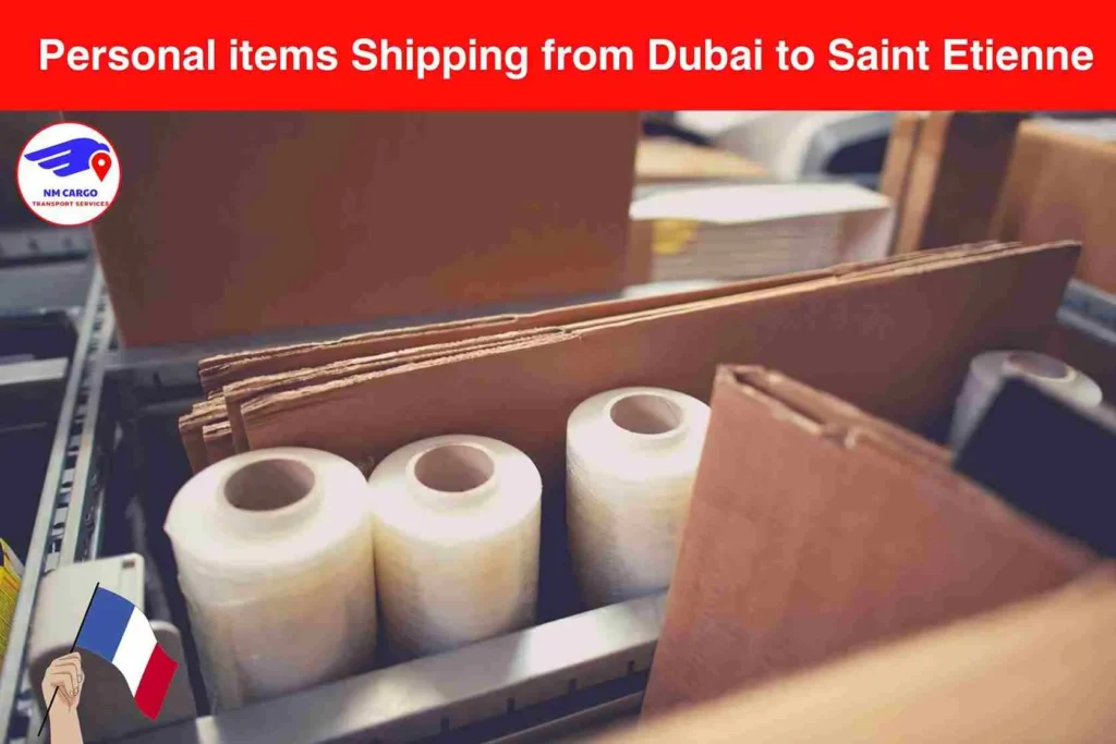 Personal items Shipping from Dubai to Saint Etienne