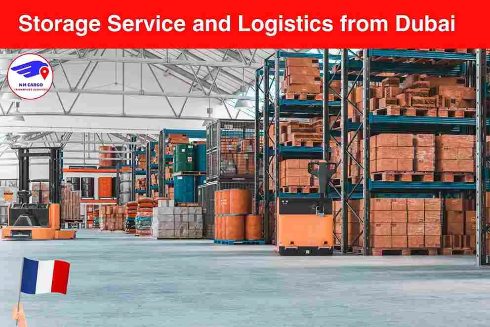 Storage Service and Logistics from Dubai to Lyon