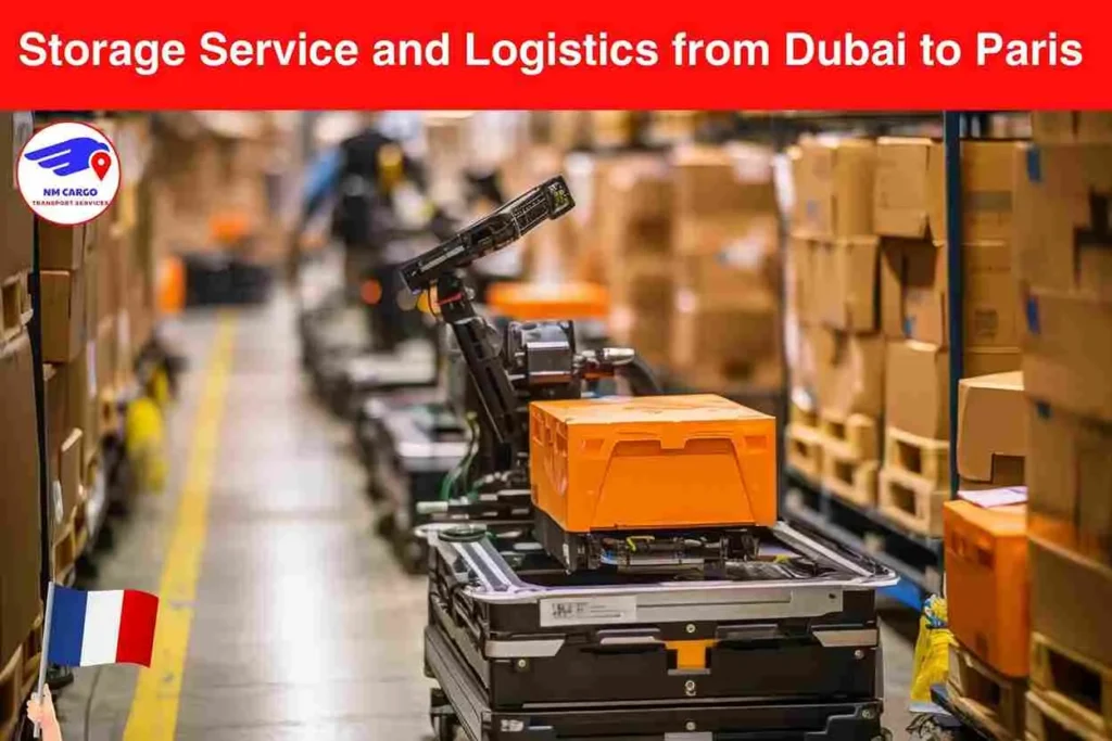 Storage Service and Logistics from Dubai to Paris